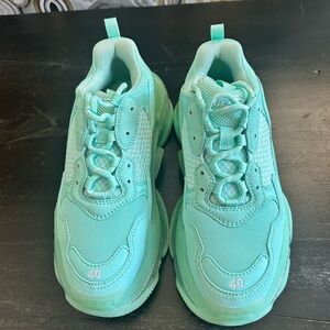 Balenciaga Mint Green Sneakers